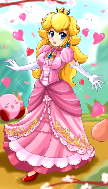 princess peach and princess daisy. Princess Peach!! blaugh heart