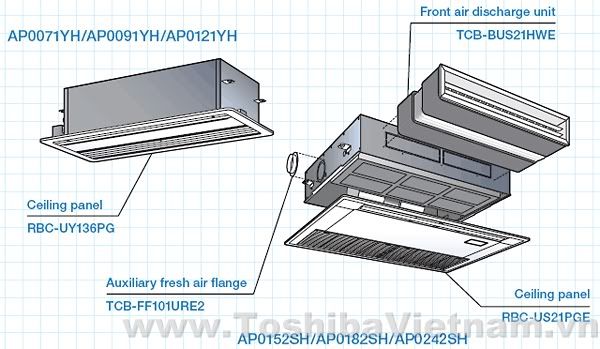 Dieu hoa Toshiba