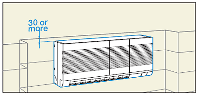 Toshiba VRF high-wall 1 series