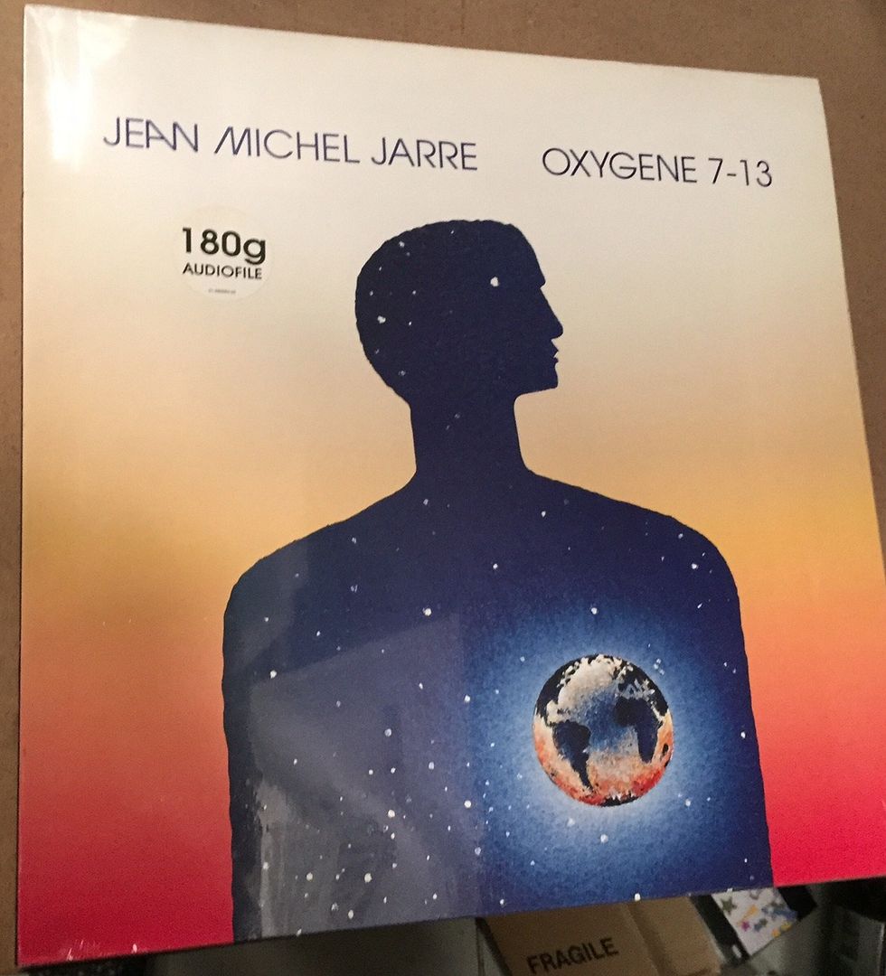 JEAN MICHEL JARRE OXYGENE 713 VINYL LP 180 GR AUDIOFILE EPIC 1997