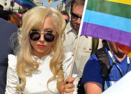 Lady Gaga gay rights Pictures, Images and Photos