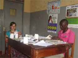 click to read Counting Pills for Clinic on the Spring of Hope blog