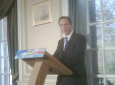 David Cameron - click to read about the whole press conference