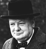 click to read or listen to Churchill's The Few speech