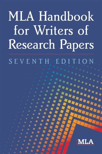 36. MLA Handbook for Writers of Research Papers, 17th September, 2010 ...