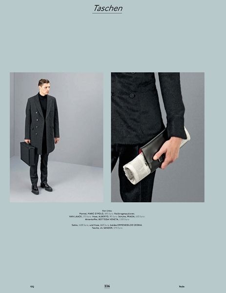 Adrian Wlodarski by Thomas Lohr for GQ Style Germany Fall Winter 2012