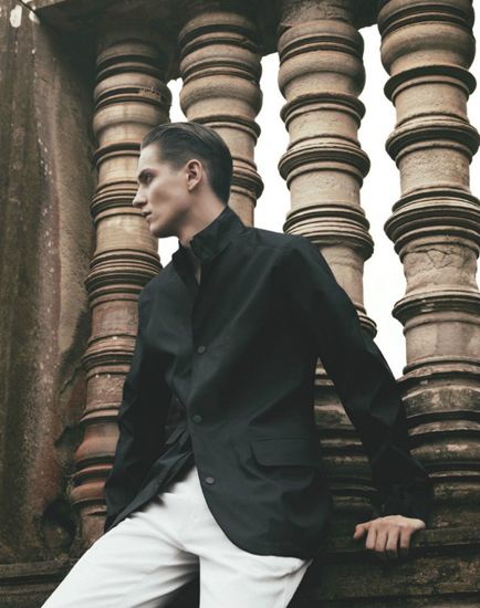 Peter Bruder in Bergdorf Goodman Spring 2012 Catalog by Jacob Sutton