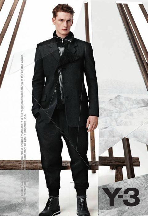 Thomas Sottong for Y-3 fall winter 2012/13 campaign