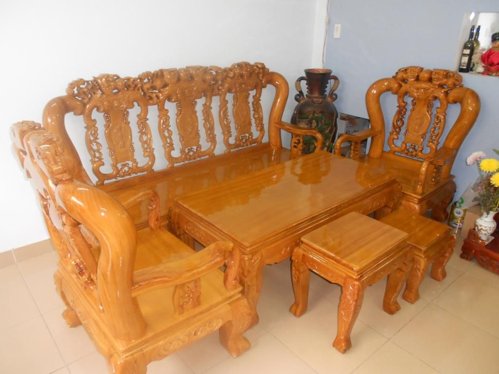 CHUYÊN SALON GỔ GỎ ĐỎ(Phòng khách,Phòng họp) ->VIP mới 100%Cực Đẹp,Giá Rẽ <Hình Thật>