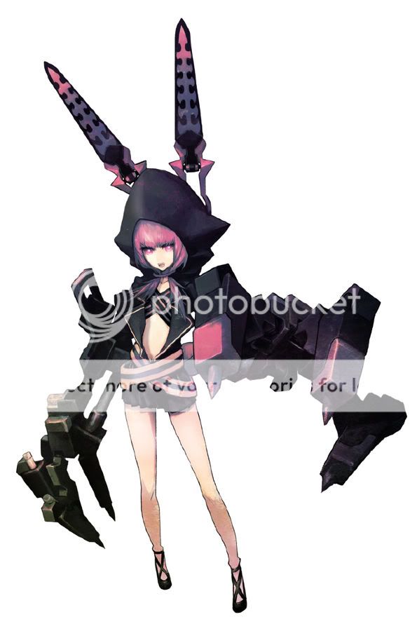 New Characters for BRS-PSP: 'Prototype' and 'White Rock Shooter ...