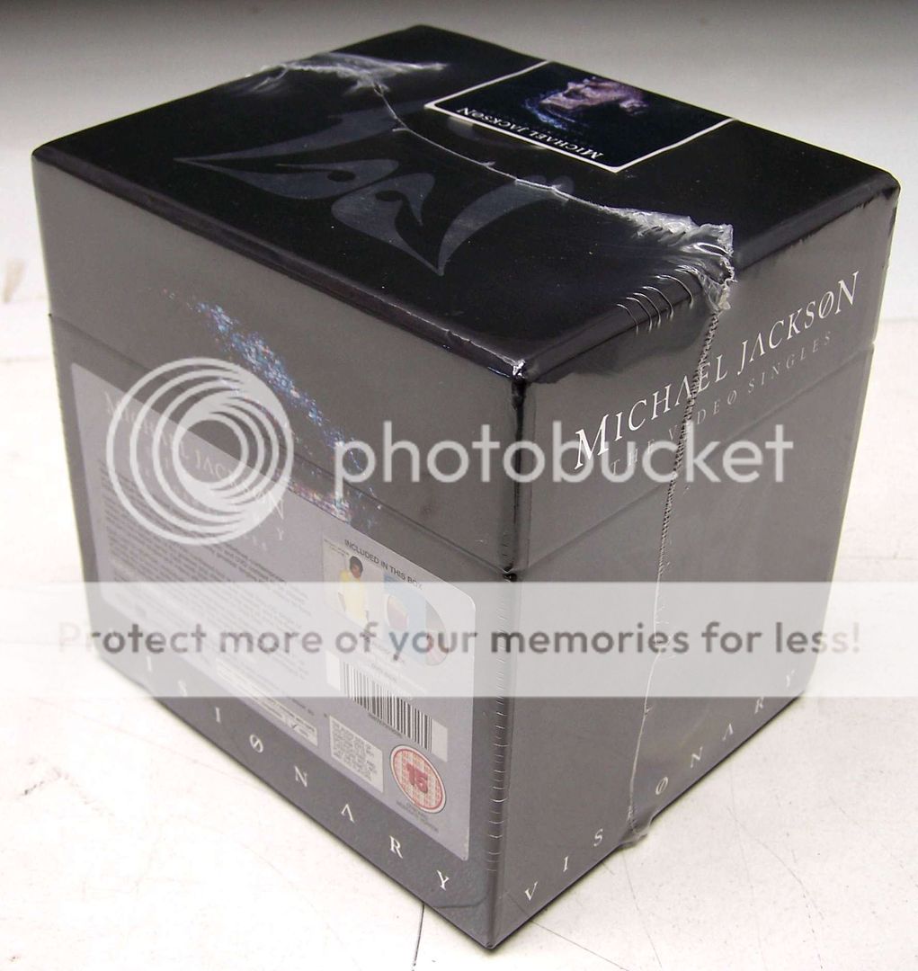 MICHAEL JACKSON   VISIONARY  BoxSet 20 DualDisc CDs/DvDs N° 043779 