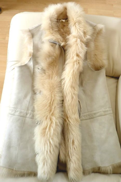 Michael Kors MK Italy Toscana Lamb Shearling Sheepskin Fur Leather